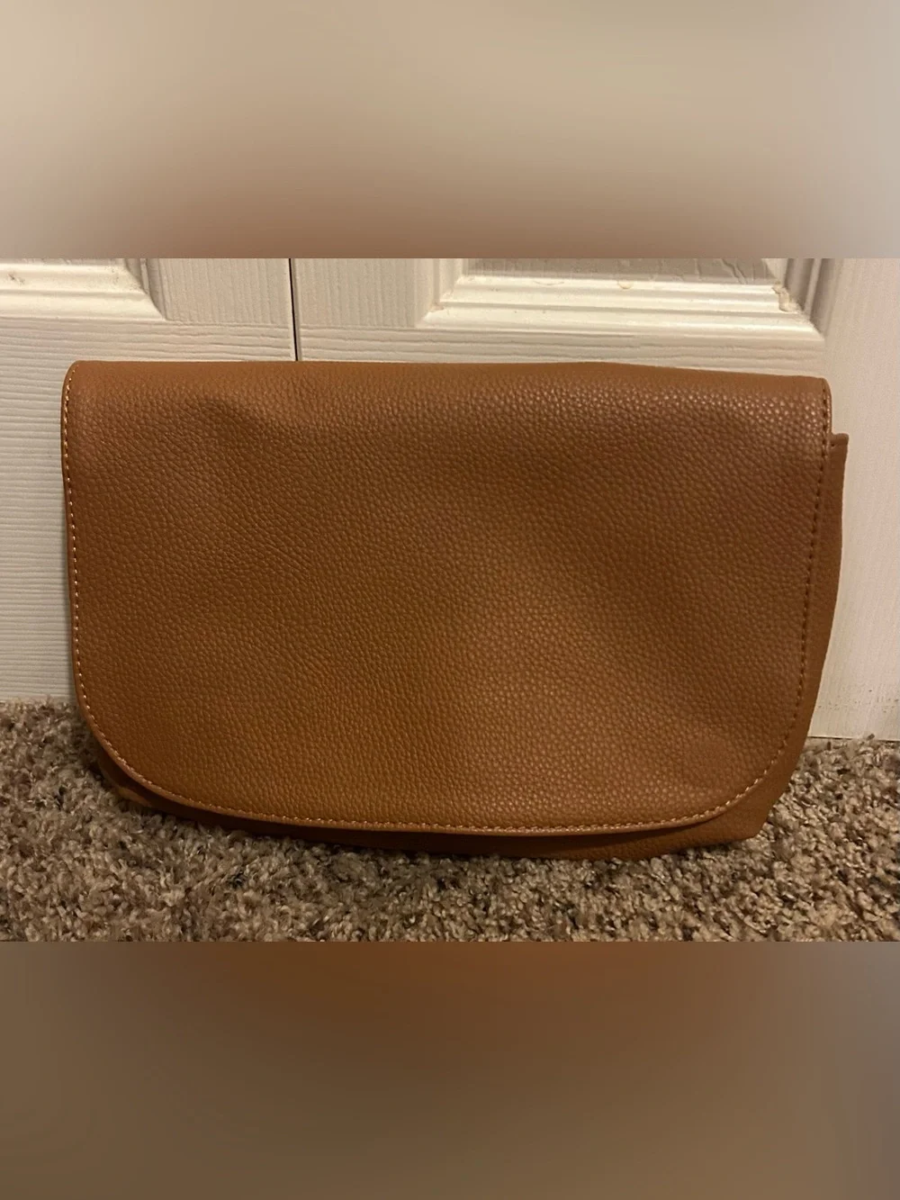 Thirty-one Carmel Flap Purse with 2 interchangeable flaps